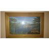 Image 1 : Hamms Framed Print-Island and Canoe