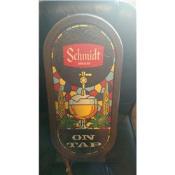 Schmidt Beer Lighted Sign