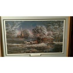 Terry Redlin  Morning Frost Print 2001 00290