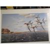 Image 1 : John House Unframed "Bankin Hard Canvasbacks" numb