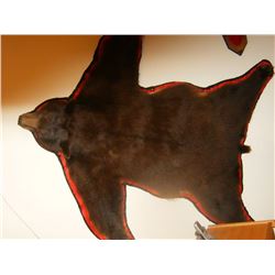 Black Bear Skin Rug