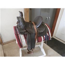 Vintage Highback saddle