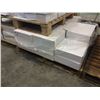 Image 2 : PALLET OF LAG-39 BLUE GLASS 300 X 300 MM MOSAIC TILE