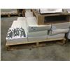 Image 2 : PALLET OF LAS-121 BLUE GLASS & WHITE 304 X 400 MM MOSAIC TILE