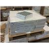 Image 2 : PALLET OF LAS-63 GLASS SILVER & WHITE 300 X 300 MM MOSAIC TILE
