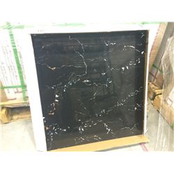 PALLET OF BLACK GRANITE 600 X 600 MM CERAMIC FLOOR TILE