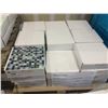 Image 2 : PALLET OF LARS-08 GLASS & MULTI GREY 306 X 306 MM MOSAIC WALL TILE