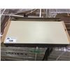 Image 1 : 2 PALLETS OF MARCO POLO E-STONE CREAM TEXTURED 300 X 600 MM PORCELAIN WALL TILE 1024 SQ FT