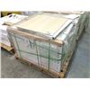 Image 2 : PALLET OF BEIGE MARBLED 600 X 600 MM PORCELAIN FLOOR TILE 512 SQ FT