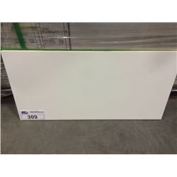 PALLET OF GLOSS WHITE 300 X 600 MM PORCELAIN FLOOR TILE 704 SQ FT