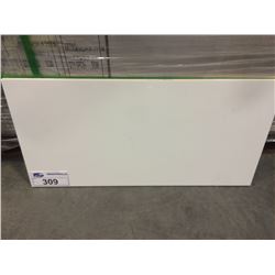 PALLET OF GLOSS WHITE 300 X 600 MM PORCELAIN FLOOR TILE 704 SQ FT