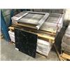 Image 2 : PALLET OF BLACK MARBLED 600 X 600 MM PORCELAIN FLOOR TILE