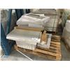 Image 2 : PALLET OF LIGHT GREY SLATE 300 X 600 MM FLOOR TILE 260 SQ FT