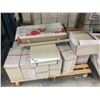 Image 2 : PALLET OF CREAM MARBLED 300 X 300 FLOOR TILE 256 SQ FT