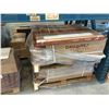 Image 2 : PALLET OF DAUGRES GLOSS OFF-WHITE 300 X 900M MM CERAMIC WALL TILE 504 SQ FT