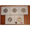 Image 1 : (5) 2007 Canada Quarter  - (Mixed) - UNC