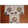 Image 1 : (3) 2008 Canada Quarter - (Mixed) - UNC