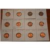 Image 1 : (12) 1970's Mixed Canada 1-Cent - BU/UNC