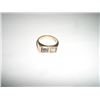 Image 1 : MENS ITALIAN 585 GOLD SAPPHIRE/DIAMOND RING TOTAL WEIGHT IS 6.5 GRAMS STAMPED *585*!! RING CAME OUT 