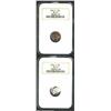 Image 1 : 1949-S 10C MS67 NGC, vivaciously speckled orange-gold and cobalt-blue patina, a seemingly pristin...