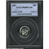 Image 1 : 1957 10C PR68 Deep Cameo PCGS. Fully frosted devices, with brilliant white surfaces and superb ca...