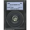 Image 1 : 1960 10C PR69 Deep Cameo PCGS. The frosty devices have essentially unimprovable contrast with the...