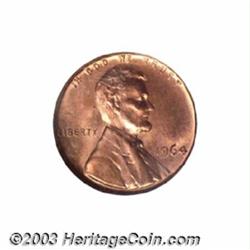 1964 1C Cent MS65 Red SMS NGC....