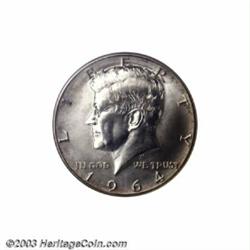 1964 50C Half Dollar MS67 SMS NGC....