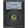 Image 1 : 1919 10C MS65 Full Bands PCGS. A sound Gem example that is well frosted with occasional russet an...