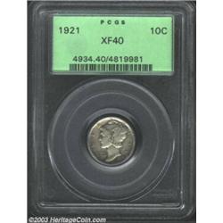 1921 10C XF40 PCGS....