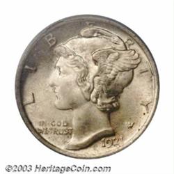 1921 10C MS66 Full Bands PCGS....