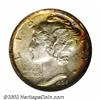 Image 1 : 1924 10C MS68 Full Bands NGC. While certainly not a rare issue in the Mercury dime series, the 19...