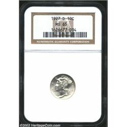 1927-D 10C MS65 NGC....