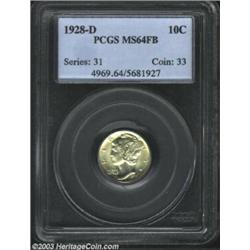 1928-D 10C MS64 Full Bands PCGS....