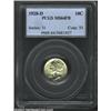 Image 1 : 1928-D 10C MS64 Full Bands PCGS....