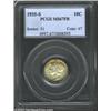 Image 1 : 1935-S 10C MS67 Full Bands PCGS. Lovely golden-brown patina hugs the borders of this satiny and m...