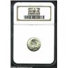 Image 1 : 1937-D 10C MS68 Full Bands NGC. Sharp and bright throughout with a soft, satiny appearance. Unsur...