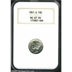 1941-S 10C MS67 Full Bands NGC....