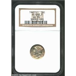 1942/1 10C AU55 NGC....