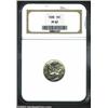 Image 1 : 1939 10C PR67 NGC. Bright and sharp overall, a light coating of opaque patina has gathered on eac...