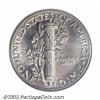Image 2 : 1939 10C PR68 NGC. Sparkling and fully brilliant on the obverse while a trace of milky patina has...