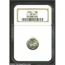 1941 10C PR67 NGC....