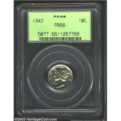 1942 10C PR66 PCGS....