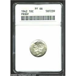 1942 10C PR66 ANACS....