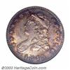 Image 1 : 1815 25C MS66 NGC. B-1, the only known dies, R.1. Die State II. The Quarter is, quite possibly, t...