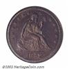 Image 1 : 1852-O 25C AU58 NGC. A very scarce coin in all grades, many of the 96,000 pieces originally minte...