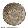 Image 2 : 1853 25C Arrows and Rays MS64 PCGS. The 1853 Arrows and Rays is a challenging coin to locate in t...