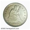 Image 3 : 1853 25C Arrows and Rays MS64 PCGS. The 1853 Arrows and Rays is a challenging coin to locate in t...