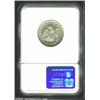Image 2 : 1854 25C Arrows MS63 NGC. A bold striking with a partial wire edge. Light patina has gathered on...