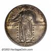 Image 1 : 1917-S 25C Type Two MS65 Full Head PCGS....